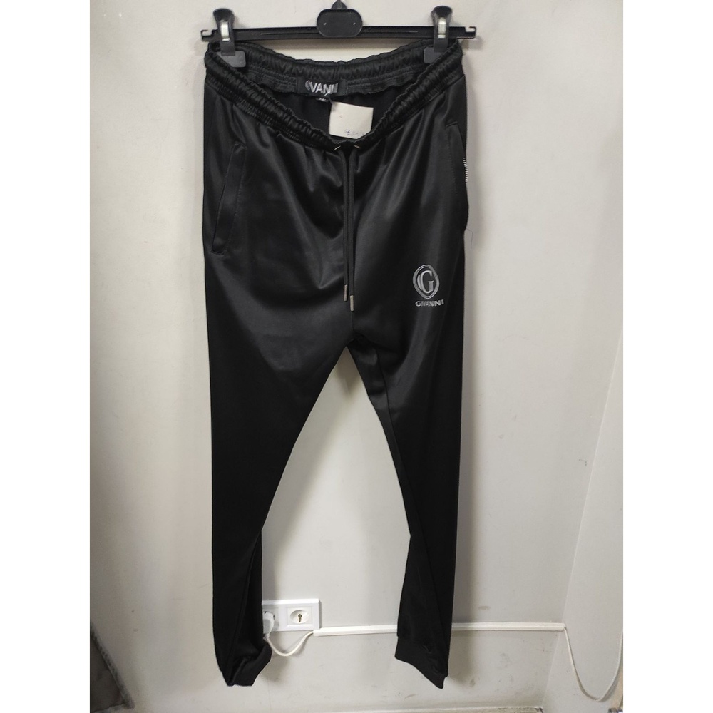 Sweatpants Men's Black EUC Embroidered Logo